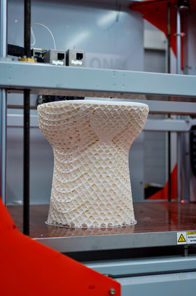 3D printing the Mushroom Chair