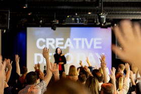 Creative Demo Day 2024 audience