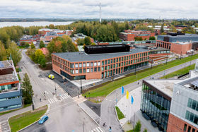 Kide-rakennuksen julkisivu