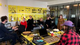 Beyond e-Textiles, Biannual workshop #6. Photo by Sophie Skach, Iceland University of the Arts