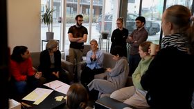 Beyond e-Textiles, Biannual workshop #6. Photo by Thomas Pausz, Iceland University of the Arts