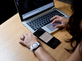 Researchers tracked one person’s brain and behavioural activity for five months using brain scans and data from wearable devices and smartphones. Photo by Matti Ahlgren.