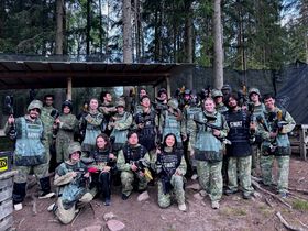 large paintball group 