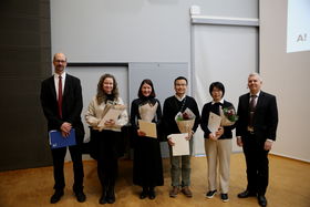 Kuvassa ELEC Award palkitut