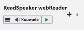 ReadSpeaker WebReader