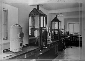 Kompan kemianlaboratorio.