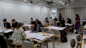 SCALES in Textiles 2025. Photo by Elina Lewe