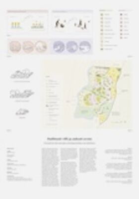 A detailed infographic with charts, diagrams, and a map. Text sections are included at the bottom.