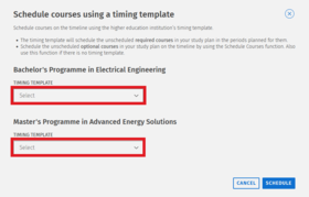 Screenshot of the Sisu Timeline view.
