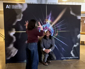 Valokuvaseinä - kvanttiteknologia