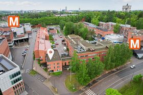 Tietotie 2 leasable laboratory spaces are located in Otaniemi in the heart of the Aalto University campus.