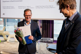 Professor Aki Ekroos and Professor Kari Tammi at ENG Awards 2026