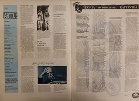 Arttu 5/1987 lehden aukeama.