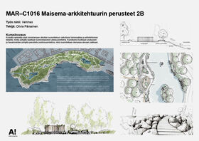 Esimerkkityö maisema-arkkitehtuurin perusteet 2B-kurssilta