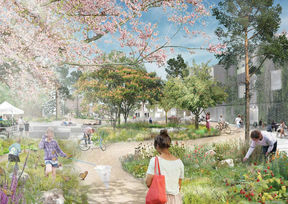 SLA havainnekuva viheralueista Kuva: SLA