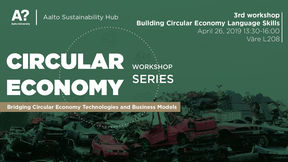 Circular economy workshop