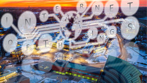 Illustration of the Internet of Things