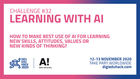 Check this Aalto University challenge for DigiEduHack 2020