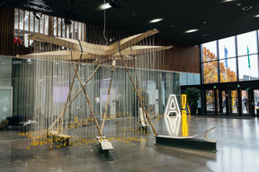 Zero Gravity 2.0’ exhibition, Väre, Aalto University, October 2019. Image Credit: Lassi Savola