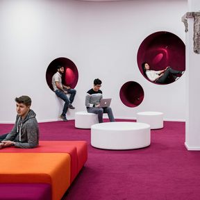 Aalto University Learning Center photo by Tuomas Uusheimo