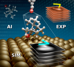 Image of atomic force microscopy