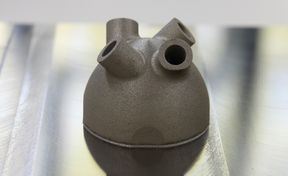 3D-tulostettu teollinen metallikappale