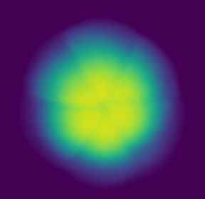  Image of a 1S-camphor molecule on a Cu(111) surface.