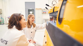 Students at laboratory