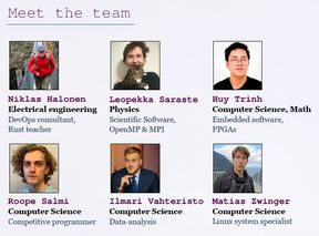 Team Revontuli. Picture: CSC.