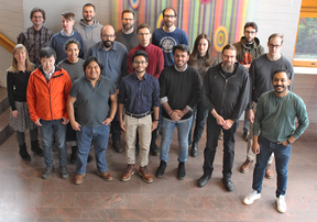 CEST researchers standing in a group