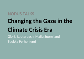 Event title including NODUS talks and speaker names.