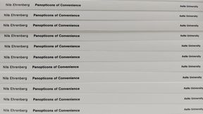 Image depicting a stack of theses.