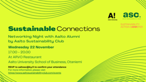 Sustainable connections