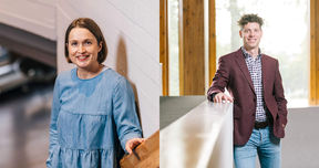 Professor Paula Jouhten and Professor Silvan Scheller