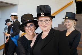 Image from the conferment ceremony