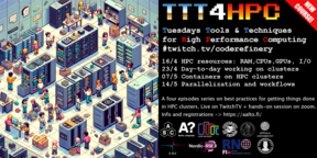 Tuesdaus Tools & Techniques for HPC event series