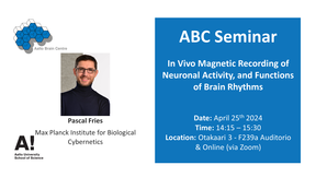 ABC Seminar - Pascal Fries