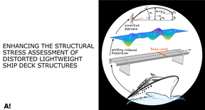 Enhancing the structural stress assessment of distorted lightweight ship deck structures