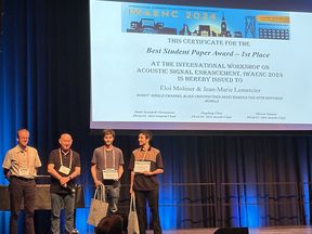 Eloi Moliner IWAENC-tapahtumassa.