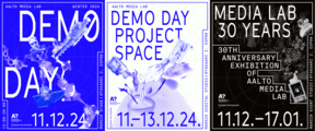 Aalto Media Lab Demo Day and exhibitions