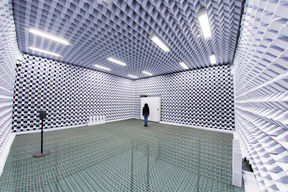 Anechoic Chambers at Acoustics Labs. Photo by Mikko Raskinen
