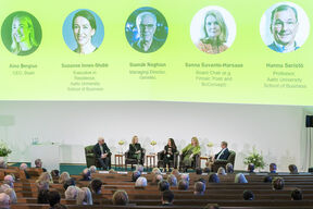 BIZ Homecoming Day 2025, panelists