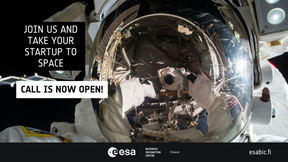 ESA BIC Finland's open call for startups
