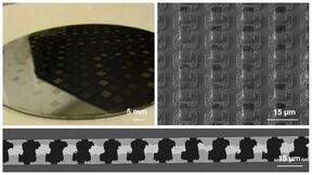 Illustration of sample used in the low-temperature bonding process