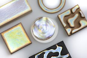 Shimmering Wood -näytteitä