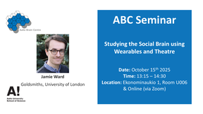 ABC Seminar - Jamie Ward