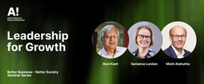 Better Business – Better Society seminar: Leadership for Growth