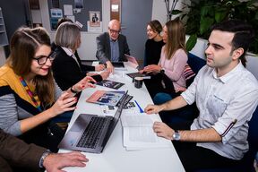 TAIMI-hanke rakentaa tasa-arvoista työelämää. Kuva: Kauppakorkeakoulu Hanken.