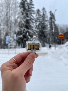 Jäädytetty kapseloitu perovskiittiaurinkokenno (Seyede Maryam Mousavi, julkaisusta 3, CC BY 4.0 -lisenssi)