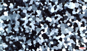 An image showing the grain structure of the VFG model ice. (Mohammad Izadi)